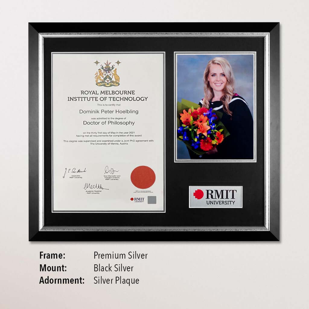 Photo Certificate Frame (RMIT)