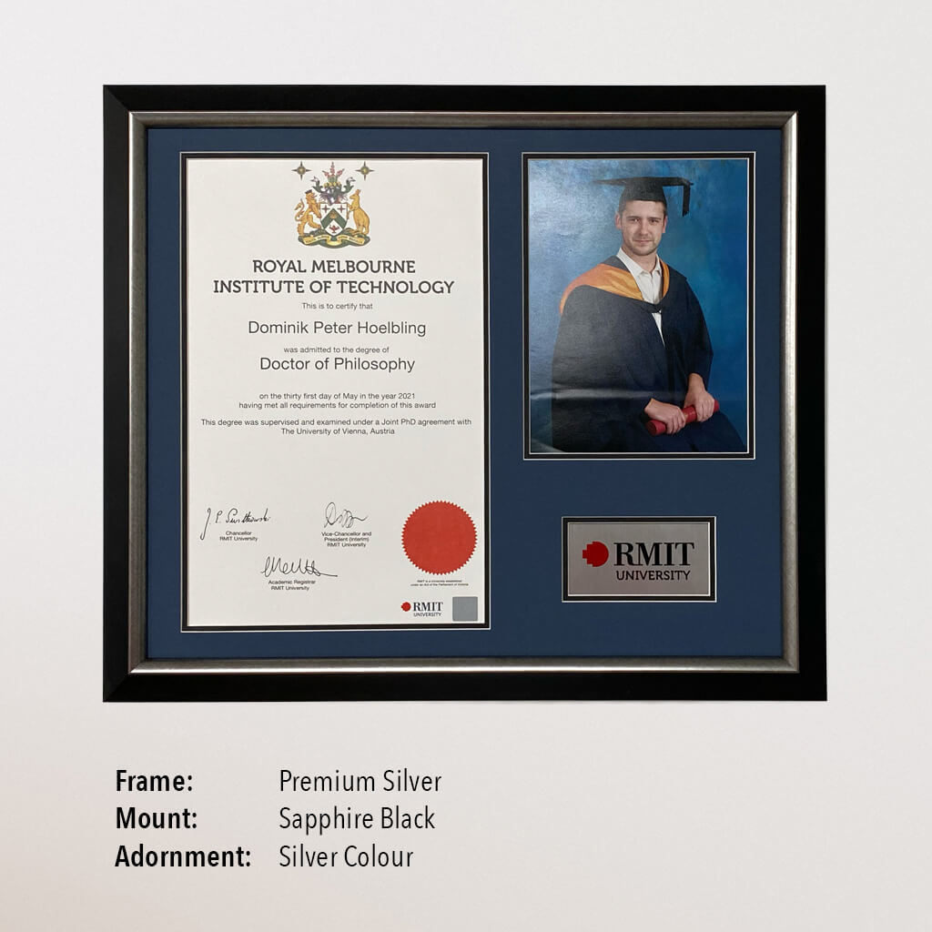 Photo Certificate Frame (RMIT)