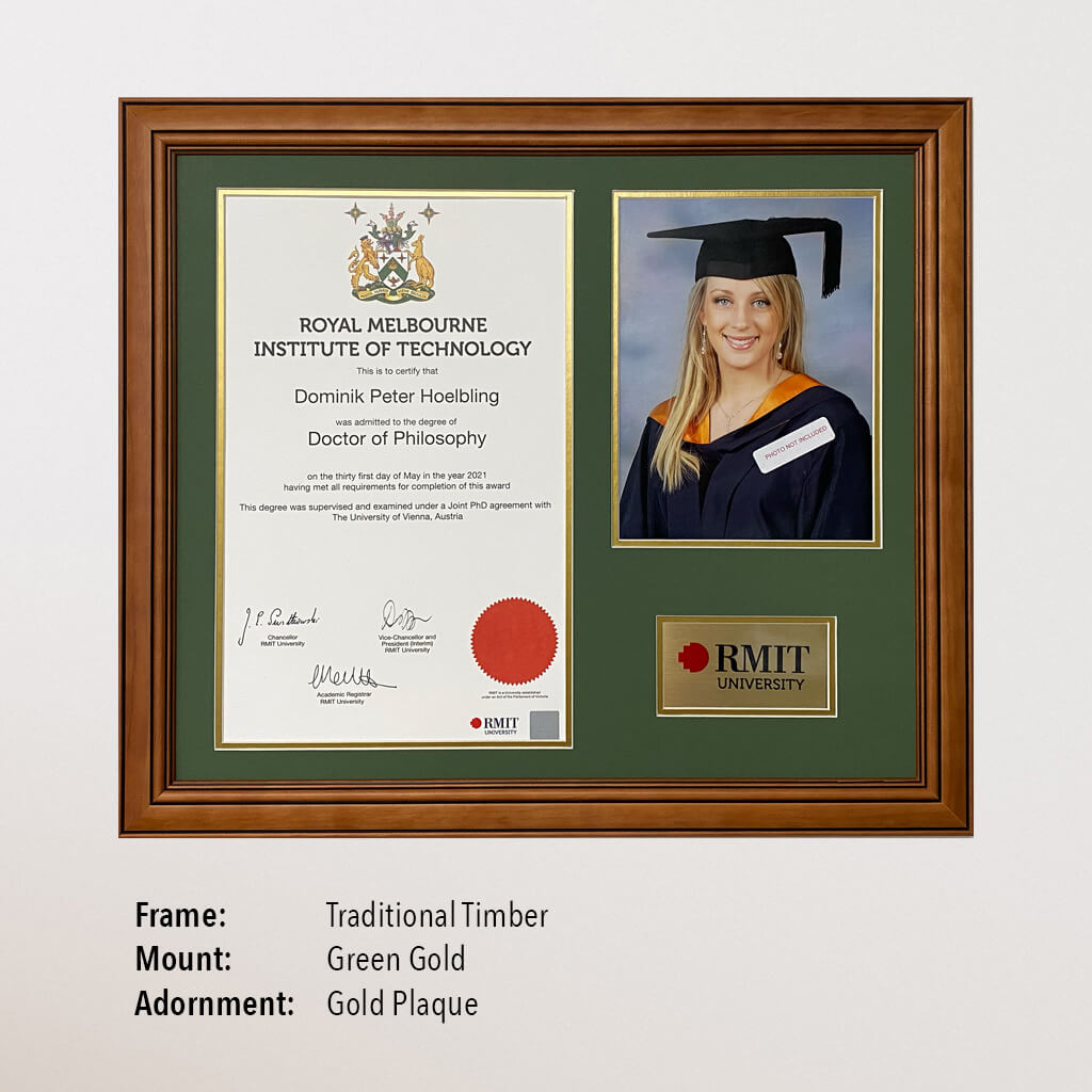 Photo Certificate Frame