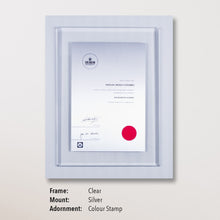 Load image into Gallery viewer, Certificate Plaque
