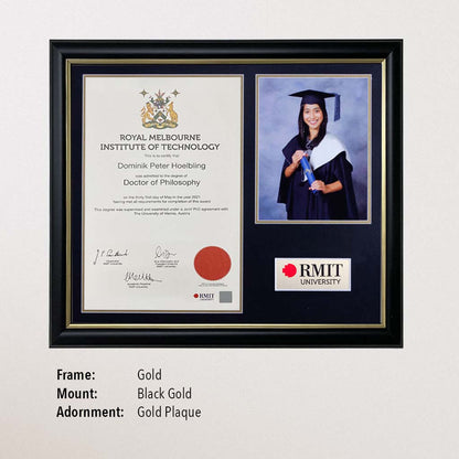 Photo Certificate Frame (RMIT)